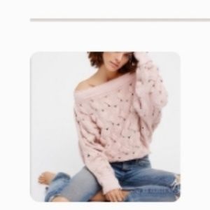 FREE PEOPLE DESERT SANDS SWEATER